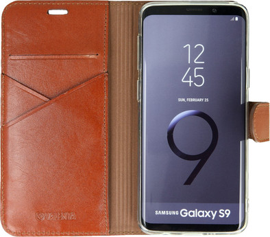 Valenta Booklet Premium Galaxy S9 Book Case Bruin is nooit meer leverbaar