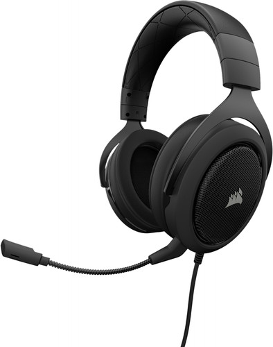 Corsair HS60 Stereo + Surround Sound Gaming Headset Zwart is nooit meer leverbaar