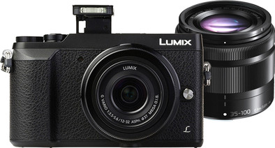 Panasonic Lumix DMC-GX80 Zwart + 12-32mm + 35-100mm is nooit meer leverbaar