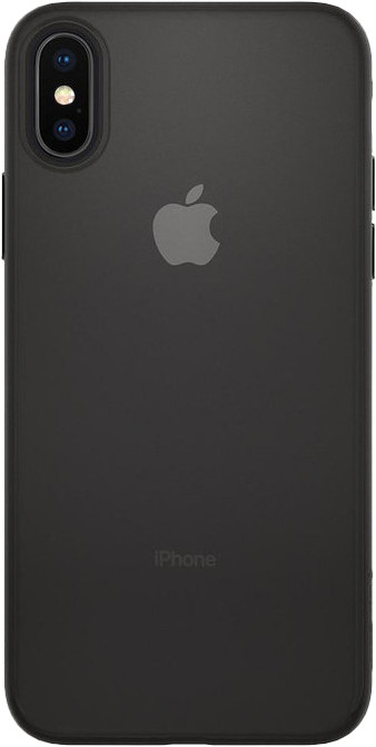 Spigen Air Skin Apple iPhone X Back Cover Black is no longer available