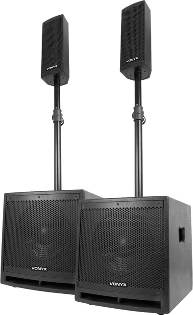 Vonyx VX1000BT (per paar) is nooit meer leverbaar