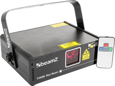Beamz Thebe Laser Rood is nooit meer leverbaar