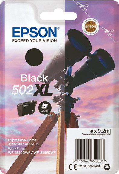 Epson 502XL Cartridge Black is no longer available