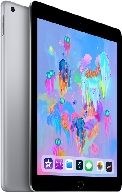 Apple iPad (2018) 128 GB Wifi + 4G Space Gray is nooit meer leverbaar