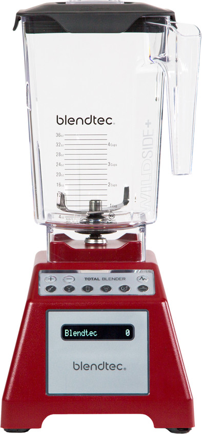 Blendtec Total Blender Rood is nooit meer leverbaar