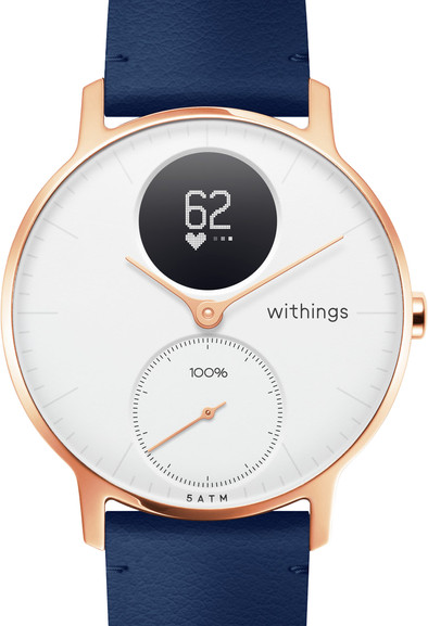 Withings Steel HR (36mm) Rose Gold Blue Leather is no longer available