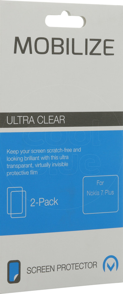 Mobilize Nokia 7 Plus Screenprotector Plastic Duo Pack is nooit meer leverbaar