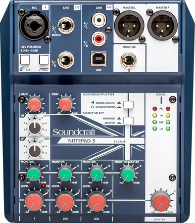 Soundcraft Notepad 5 is no longer available