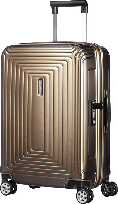 Samsonite Neopulse Spinner 55 23cm Metallic Sand Coolblue
