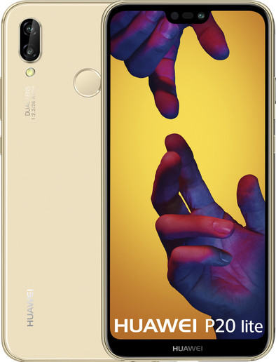 Huawei P20 Lite Goud is nooit meer leverbaar