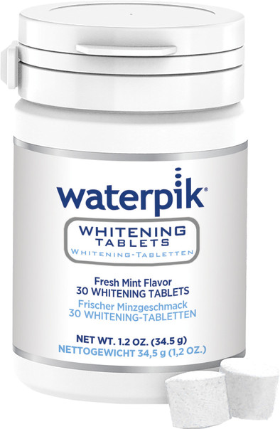 Waterpik Whitening tabletten WT-30 EU is nooit meer leverbaar