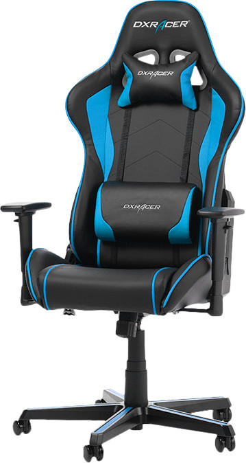 DXRacer FORMULA Gaming Chair Zwart/Blauw is nooit meer leverbaar