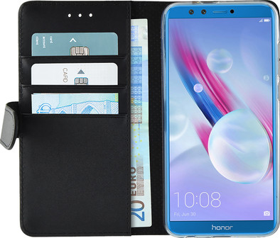 Azuri Wallet Magneet Honor 9 Lite Book Case Zwart is nooit meer leverbaar