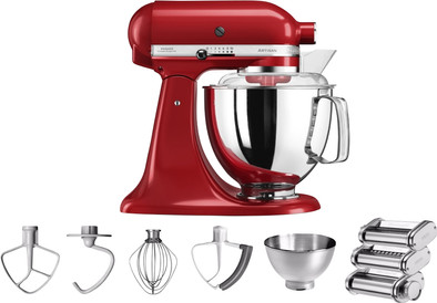 KitchenAid Artisan 5KSM175PS Keizerrood + Pastarollerset is nooit meer leverbaar