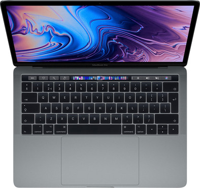 Apple MacBook Pro 13'' Touch Bar (2018) 16/512GB 2,7GHz Space Gray is nooit meer leverbaar