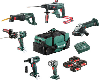 Metabo Bouw &amp; Renovatie - 6 machines Combiset is nooit meer leverbaar