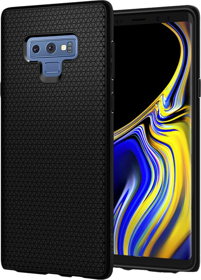 Spigen Liquid Air Samsung Galaxy Note 9 Back Cover Zwart is nooit meer leverbaar
