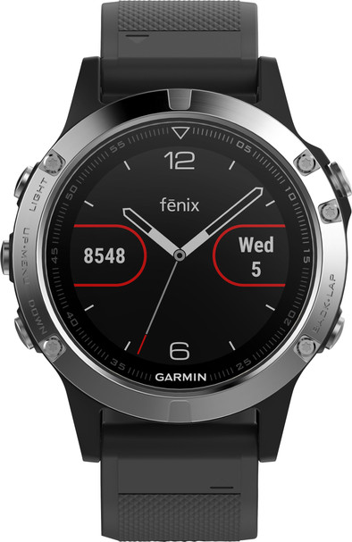 Garmin Fenix 5 Zwart/Zilver is nooit meer leverbaar