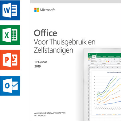 Microsoft Office 2019 Thuisgebruik en Zelfstandigen NL is nooit meer leverbaar