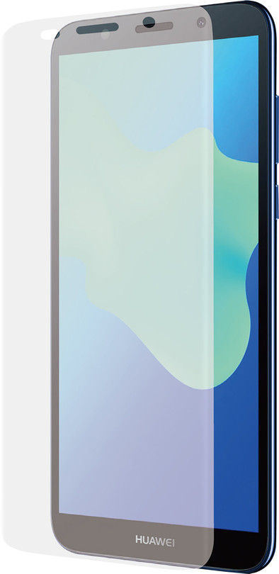 Azuri Huawei Y5 (2018) Screenprotector Curved Gehard Glas is nooit meer leverbaar