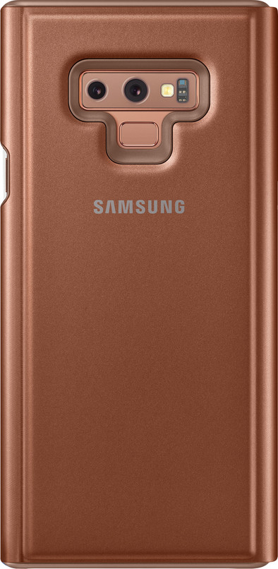 Samsung Galaxy Note 9 Clear View Stand Book Case Brown is no longer available