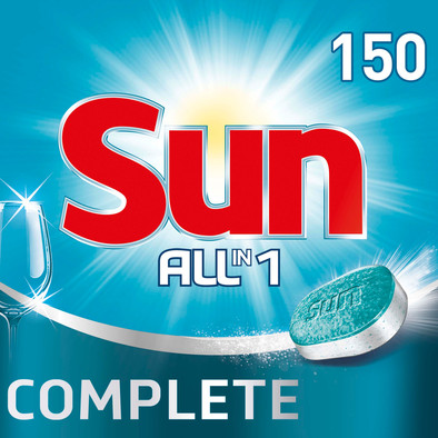 Sun Dishwashing tablets All-in-1 Normal - 150 pieces is no longer available