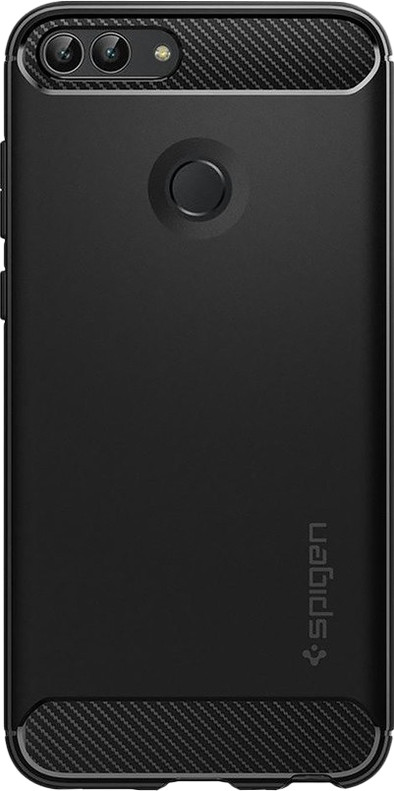 Spigen Rugged Armor Huawei P Smart Back Cover Zwart is nooit meer leverbaar