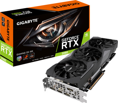 Gigabyte RTX 2080 GAMING OC 8G is nooit meer leverbaar