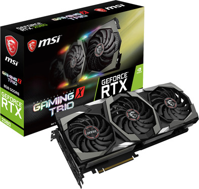 MSI GeForce RTX 2080 GAMING X TRIO 8G is nooit meer leverbaar