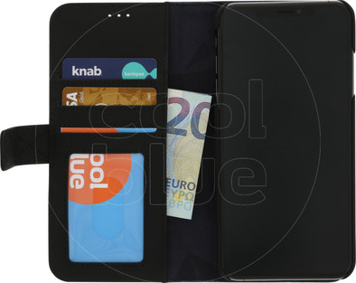Decoded 2-in-1 Leather Wallet Apple iPhone Xs Max Book Case Zwart is nooit meer leverbaar