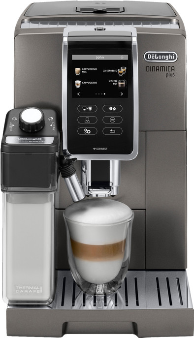 De'Longhi Dinamica Plus ECAM370.95.T Titanium is nooit meer leverbaar