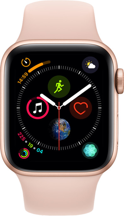 Apple Watch Series 4 40mm Gold Aluminum/Pink Sand Sport Band is no longer available