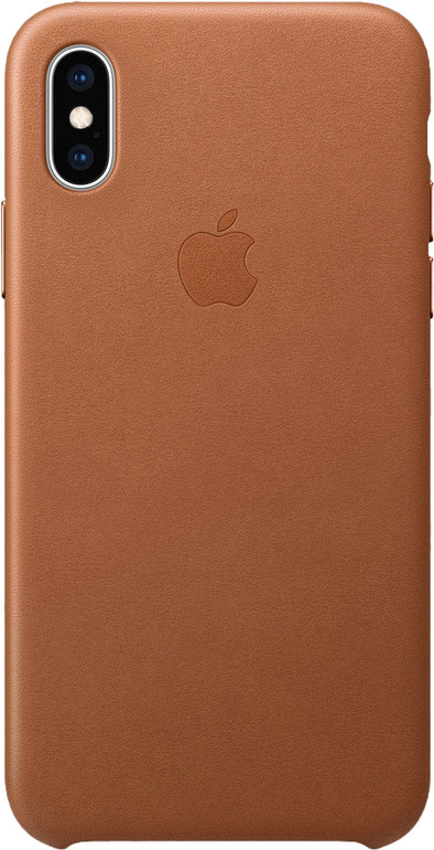 Apple iPhone Xs Leather Back Cover Saddle Brown is no longer available