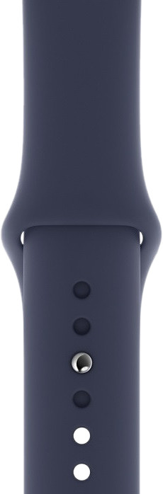 Apple Watch 40 mm Siliconen Horlogeband Sport Middernachtblauw is nooit meer leverbaar