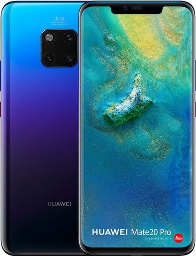 Huawei Mate 20 Pro Paars is nooit meer leverbaar