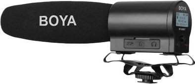 Boya BY-DMR7 Mini Condensator Microfoon met Recorder is nooit meer leverbaar