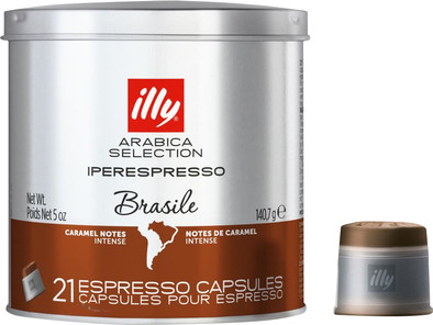 Illy Iperespresso Brazil 21 cups is no longer available