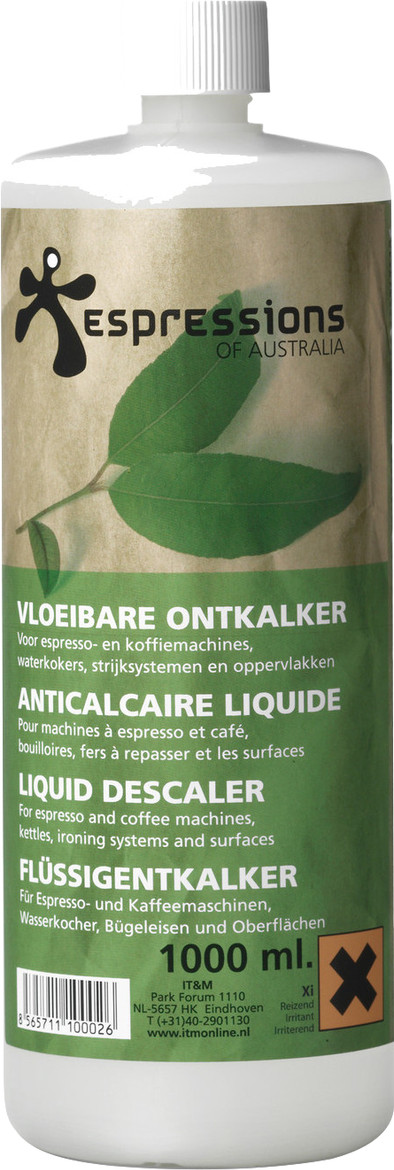 Espressions ontkalker 1 liter is nooit meer leverbaar