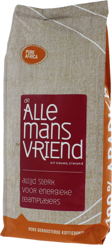 Pure Africa De Allemansvriend Arabica koffiebonen 1 kg is nooit meer leverbaar