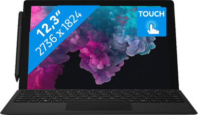 Microsoft Surface Pro 6 - i7 - 16 GB - 512 GB Black is nooit meer leverbaar