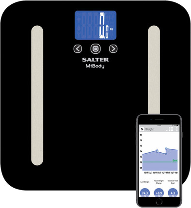 Salter MiBody 9154 BK3R is nooit meer leverbaar