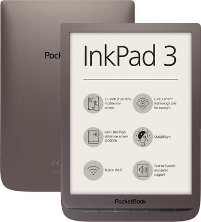 PocketBook InkPad 3 Bruin is nooit meer leverbaar