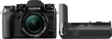 Fujifilm X-T2 Zwart + 18-55mm + VPB-XT2 Vertical Power Booster Grip is nooit meer leverbaar