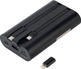 iWalk Secretary+ Quick Charge Powerbank 10.000 mAh Zwart is nooit meer leverbaar