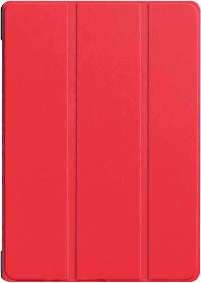 Just in Case Smart Tri-Fold Lenovo Tab E10 Book Case Rood is nooit meer leverbaar