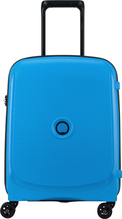 Delsey Belmont Plus SLIM Spinner 55cm Metallic Blue Coolblue