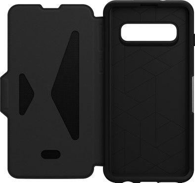 OtterBox Strada Samsung Galaxy S10 Book Case Zwart is nooit meer leverbaar