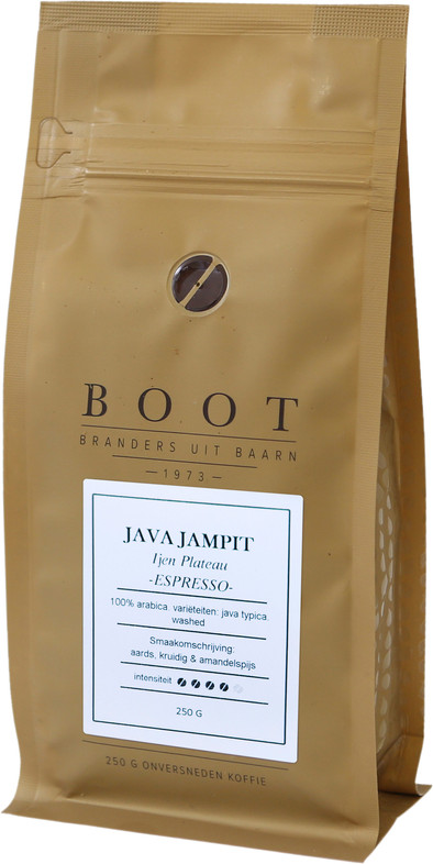 BOOT Java koffiebonen 0,25 kg is nooit meer leverbaar