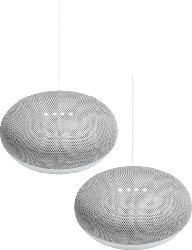 Google Home Mini Wit Duo Pack is nooit meer leverbaar