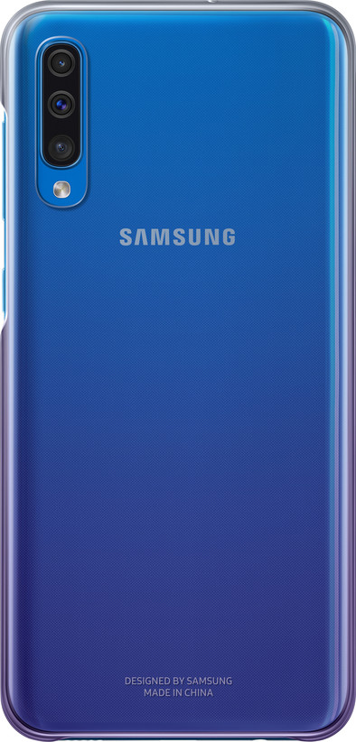 Samsung Galaxy A50 Gradation Back Cover Purple / Transparent is no longer available